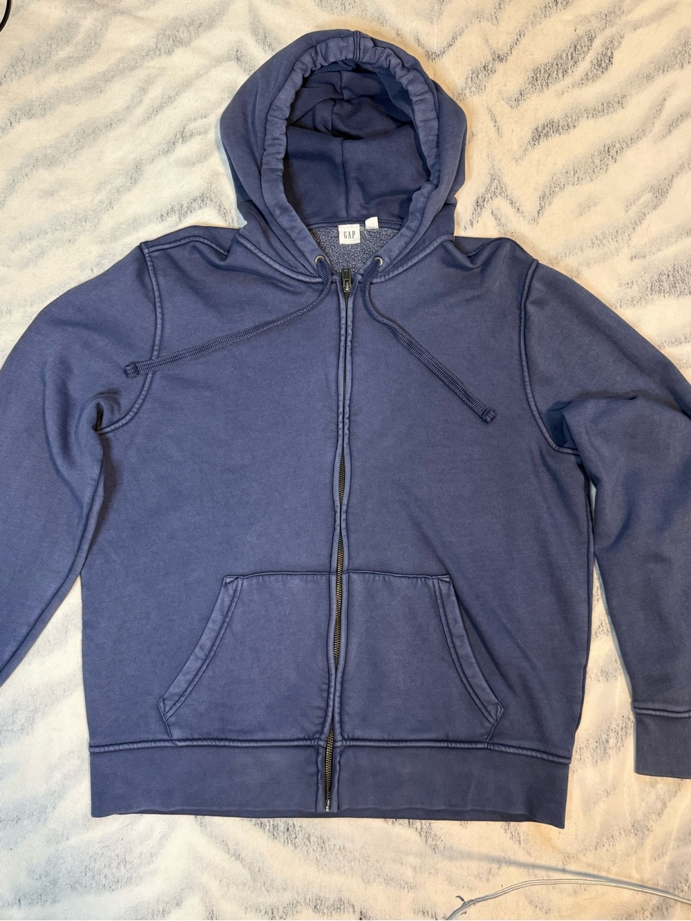 GAP Navy Full-Zip Hoodie